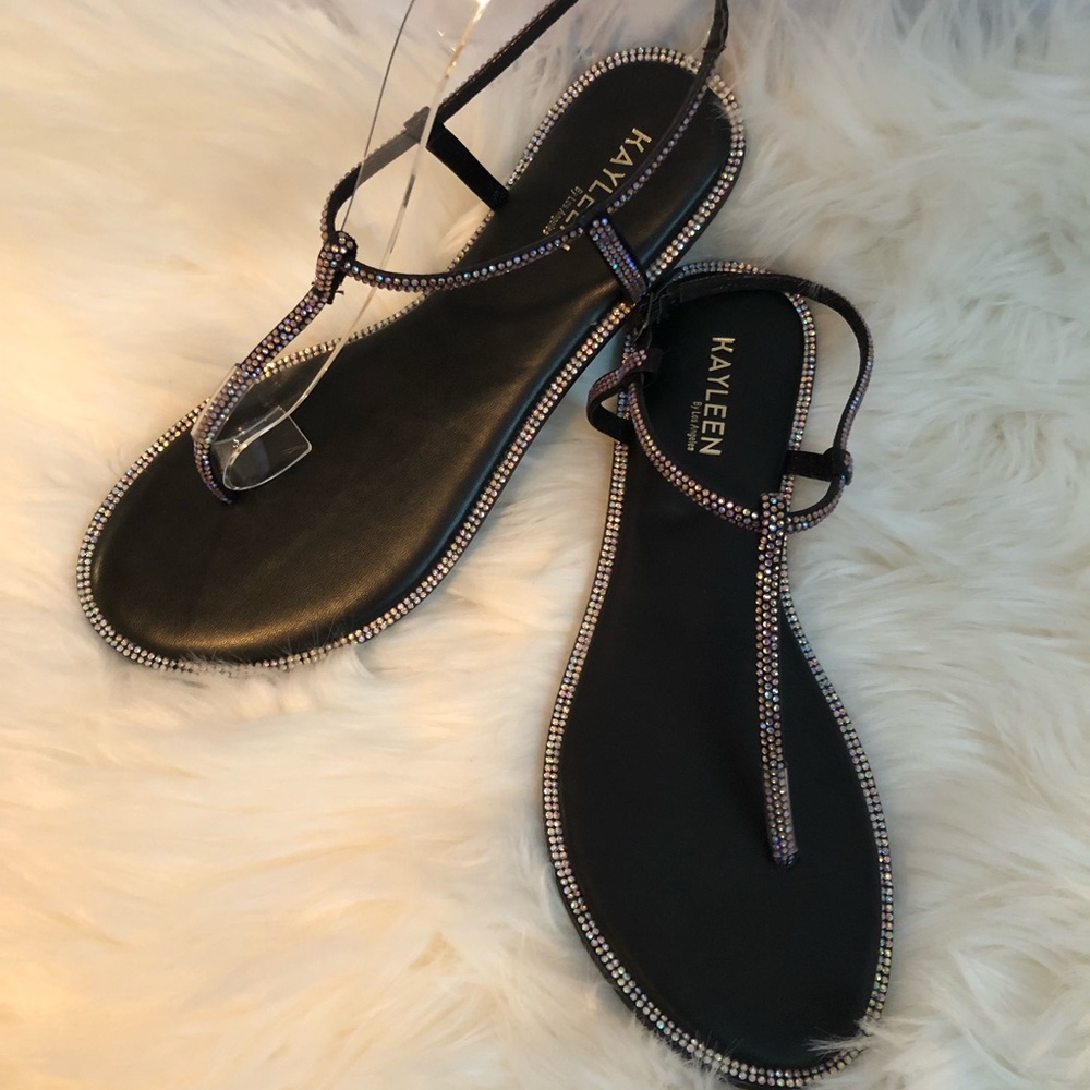 Rhinestone Sandals